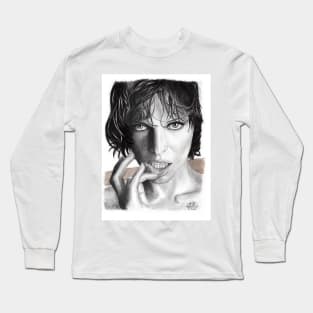 Milla Jovovich - look into my eyes Long Sleeve T-Shirt